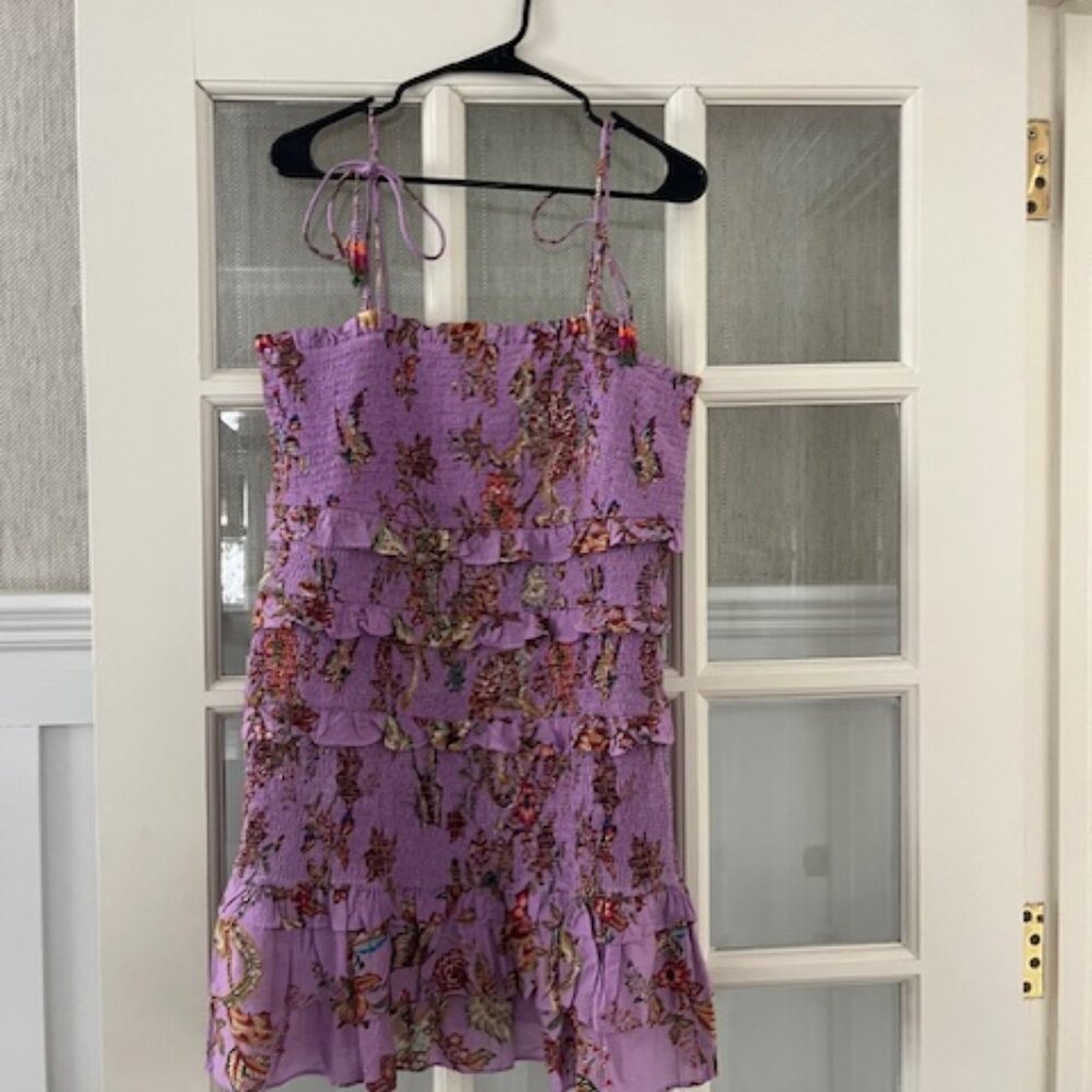 Farm Rio Floral Tank Tie Dress NWT